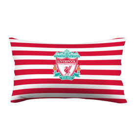 Подушка 3D антистресс с принтом FC Liverpool в городе Новоалтайск, наволочка — 100% полиэстер, наполнитель — вспененный полистирол | состоит из подушки и наволочки на молнии | england | football | liverpool fc | англия | ливерпуль | лого | фк | футбол | футбольный клуб