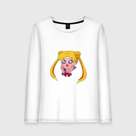 Женский лонгслив хлопок с принтом Sailor Moon в городе Новоалтайск, 100% хлопок |  | sailor moon | sailormoon | сейлор мун | сейлормун