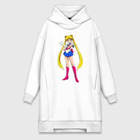 Платье-худи хлопок с принтом Сейлормун в городе Новоалтайск,  |  | sailor moon | sailormoon | сейлор мун