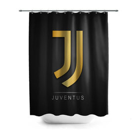Штора 3D для ванной с принтом Juventus Gold Edition в городе Новоалтайск, 100% полиэстер | плотность материала — 100 г/м2. Стандартный размер — 146 см х 180 см. По верхнему краю — пластиковые люверсы для креплений. В комплекте 10 пластиковых колец | champions | italy | jeep | juventus | league | италия | лига | чемпионов | ювентус