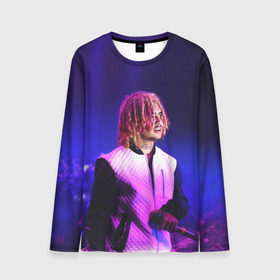 Мужской лонгслив 3D с принтом Lil Pump - 102 в городе Новоалтайск, 100% полиэстер | длинные рукава, круглый вырез горловины, полуприлегающий силуэт | eskeetit | esskeetit | lil pump | pamp | pump | лил памп | маленький насос | насос | памп | эшкере | эшкереее | эщкэрэ