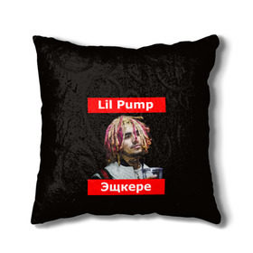 Подушка 3D с принтом Lil Pump - 104 в городе Новоалтайск, наволочка – 100% полиэстер, наполнитель – холлофайбер (легкий наполнитель, не вызывает аллергию). | состоит из подушки и наволочки. Наволочка на молнии, легко снимается для стирки | eskeetit | esskeetit | lil pump | pamp | pump | лил памп | маленький насос | насос | памп | эшкере | эшкереее | эщкере | эщкэрэ