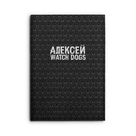 Обложка для автодокументов с принтом Алексей Watch Dogs в городе Новоалтайск, натуральная кожа |  размер 19,9*13 см; внутри 4 больших “конверта” для документов и один маленький отдел — туда идеально встанут права | Тематика изображения на принте: алексей | алеша | леша