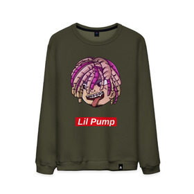 Мужской свитшот хлопок с принтом Lil Pump в городе Новоалтайск, 100% хлопок |  | face | gang | lil | pump | rap | качер | лил | маленький | насос | памп | репер | рэпер | рэппер | с дредами