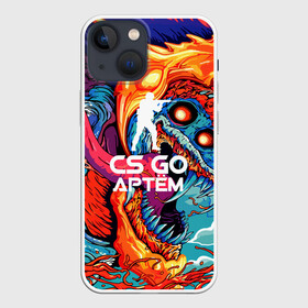 Чехол для iPhone 13 mini с принтом Артём в стиле CS GO в городе Новоалтайск,  |  | имена | скоростной зверь