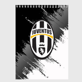 Скетчбук с принтом Juventus в городе Новоалтайск, 100% бумага
 | 48 листов, плотность листов — 100 г/м2, плотность картонной обложки — 250 г/м2. Листы скреплены сверху удобной пружинной спиралью | juventus | футбол | ювентус