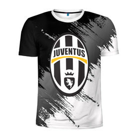 Мужская футболка 3D спортивная с принтом Juventus в городе Новоалтайск, 100% полиэстер с улучшенными характеристиками | приталенный силуэт, круглая горловина, широкие плечи, сужается к линии бедра | juventus | футбол | ювентус