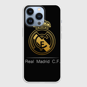 Чехол для iPhone 13 Pro с принтом Real Gold Edition в городе Новоалтайск,  |  | Тематика изображения на принте: champions | league | madrid | real | spain | испания | лига | мадрид | реал | чемпионов