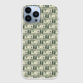 Чехол для iPhone 13 Pro Max с принтом Доллары в городе Новоалтайск,  |  | Тематика изображения на принте: dollars | money | usa | деньги | доллар | паттерн | сша