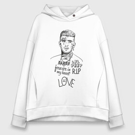 Женское худи Oversize хлопок с принтом lil peep forever in my heart в городе Новоалтайск, френч-терри — 70% хлопок, 30% полиэстер. Мягкий теплый начес внутри —100% хлопок | боковые карманы, эластичные манжеты и нижняя кромка, капюшон на магнитной кнопке | ahr | gustav | lil peep | ахр | гелик | густав | лил | лилпип | пип | реп | рок | рэп | хип хоп | эмо