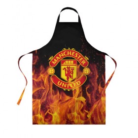Фартук 3D с принтом FC Manchester United в городе Новоалтайск, 100% полиэстер | общий размер — 65 х 85 см, ширина нагрудника — 26 см, горловина — 53 см, длина завязок — 54 см, общий обхват в поясе — 173 см. Принт на завязках и на горловине наносится с двух сторон, на основной части фартука — только с внешней стороны | fc manchester united | manchester | манчестер юнайтед | футбол