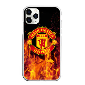 Чехол для iPhone 11 Pro Max матовый с принтом FC Manchester United в городе Новоалтайск, Силикон |  | fc manchester united | manchester | манчестер юнайтед | футбол