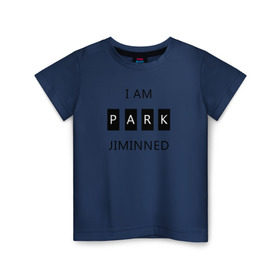 Детская футболка хлопок с принтом BTS I am Park Jiminned в городе Новоалтайск, 100% хлопок | круглый вырез горловины, полуприлегающий силуэт, длина до линии бедер | bangtan | bangtan boys | bangtan sonyeondan | bts | bts jimin | jimin | k pop | park jimin | арми | бантан | бтс | бтс арми | бтс чимин | к поп | кей поп | пак чимин | чимин