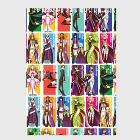 Скетчбук с принтом Code Geass_5 в городе Новоалтайск, 100% бумага
 | 48 листов, плотность листов — 100 г/м2, плотность картонной обложки — 250 г/м2. Листы скреплены сверху удобной пружинной спиралью | Тематика изображения на принте: код гиасс | лелуш | лелуш ламперуж