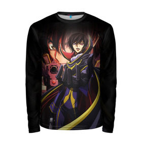 Мужской лонгслив 3D с принтом Code Geass_8 в городе Новоалтайск, 100% полиэстер | длинные рукава, круглый вырез горловины, полуприлегающий силуэт | код гиасс | лелуш | лелуш ламперуж