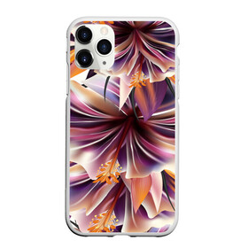 Чехол для iPhone 11 Pro Max матовый с принтом Необычный цветок в городе Новоалтайск, Силикон |  | Тематика изображения на принте: flower | букет | краски | орхидеи | природа | текстуры | тропики | тропический | цветочки | цветы