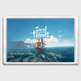 Магнит 45*70 с принтом Sea of Thieves в городе Новоалтайск, Пластик | Размер: 78*52 мм; Размер печати: 70*45 | pirates | sea of thieves | пираты