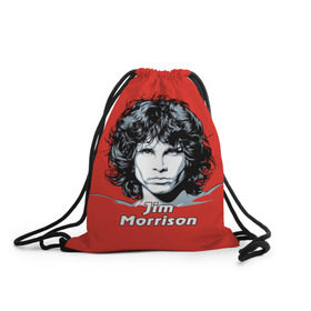 Рюкзак-мешок 3D с принтом Jim Morrison в городе Новоалтайск, 100% полиэстер | плотность ткани — 200 г/м2, размер — 35 х 45 см; лямки — толстые шнурки, застежка на шнуровке, без карманов и подкладки | Тематика изображения на принте: the doors | автор песен | вокалист | джим моррисон | звезда | музыка | певец | поэт | рок | рок музыка | фронтмен