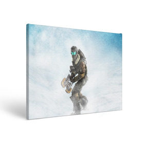 Холст прямоугольный с принтом Dead Space в городе Новоалтайск, 100% ПВХ |  | dead | space | айзек | вирус | зомби | игра | ишимура | кларк | космос | костюм | мёртвый | монстр