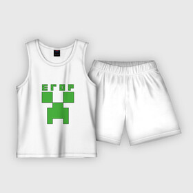 Детская пижама с шортами хлопок с принтом Егор   Minecraft в городе Новоалтайск,  |  | minecraft | добывать | егор | егорка | егорушка | егорчик | игра | игрушка | имя | компьютерная | кубики | майкрафт | майн крафт | майнкрафт | пиксели | пиксель | ремесло | с именем | шахта