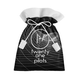 Подарочный 3D мешок с принтом twenty one pilots в городе Новоалтайск, 100% полиэстер | Размер: 29*39 см | Тематика изображения на принте: rock | t.o.p. | top | twenty one pilots | рок