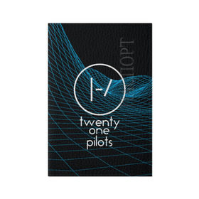 Обложка для паспорта матовая кожа с принтом twenty one pilots style 2018 в городе Новоалтайск, натуральная матовая кожа | размер 19,3 х 13,7 см; прозрачные пластиковые крепления | rock | t.o.p. | top | twenty one pilots | рок