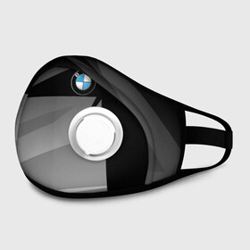 Маска из неопрена с принтом BMW 2018 SPORT в городе Новоалтайск, неопрен 100% | Форма огибающая нос. Резинки для ушей с дополнительной резинкой на затылке. Клапан для выдоха для активного дыхания при занятиях спортом. Эластичный материал маски и окантовки для лучшего растяжения и прилегания маски.  | Тематика изображения на принте: bmw | бмв | марка | машины