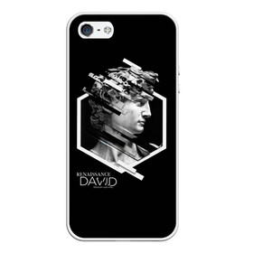 Чехол для iPhone 5/5S матовый с принтом Renaissance David 3D в городе Новоалтайск, Силикон | Область печати: задняя сторона чехла, без боковых панелей | аполон | арт | город | давид | искусство | культура | ренесанс | ренессанс | стиль | урбан
