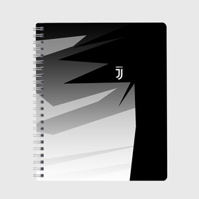 Тетрадь с принтом Juventus 2018 Original в городе Новоалтайск, 100% бумага | 48 листов, плотность листов — 60 г/м2, плотность картонной обложки — 250 г/м2. Листы скреплены сбоку удобной пружинной спиралью. Уголки страниц и обложки скругленные. Цвет линий — светло-серый
 | fly emirates | juventus | ronaldo | клуб | линии | мода | модные | мяч | реал мадрид | спорт | спортивные | стиль | футбол | футбольный клуб | экстрим | эмблема | ювентус