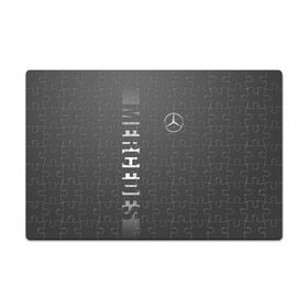 Пазл магнитный 126 элементов с принтом MERCEDES BENZ SPORT в городе Новоалтайск, полимерный материал с магнитным слоем | 126 деталей, размер изделия —  180*270 мм | mercedes | марка | машины | мерседес