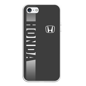 Чехол для iPhone 5/5S матовый с принтом HONDA SPORT в городе Новоалтайск, Силикон | Область печати: задняя сторона чехла, без боковых панелей | марка | машины | хонда