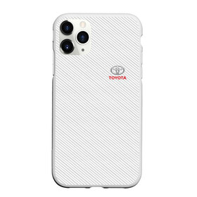Чехол для iPhone 11 Pro матовый с принтом TOYOTA ТОЙОТА в городе Новоалтайск, Силикон |  | auto | sport | toyota | авто | автомобиль | автомобильные | бренд | марка | машины | спорт | тойота