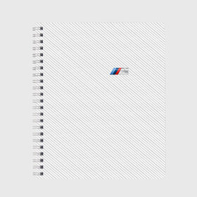 Тетрадь с принтом BMW CARBON M SPORT в городе Новоалтайск, 100% бумага | 48 листов, плотность листов — 60 г/м2, плотность картонной обложки — 250 г/м2. Листы скреплены сбоку удобной пружинной спиралью. Уголки страниц и обложки скругленные. Цвет линий — светло-серый
 | bmw | bmw motorsport | bmw performance | carbon | m | motorsport | performance | sport | бмв | карбон | моторспорт | спорт