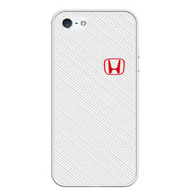 Чехол для iPhone 5/5S матовый с принтом HONDA SPORT в городе Новоалтайск, Силикон | Область печати: задняя сторона чехла, без боковых панелей | марка | машины | хонда