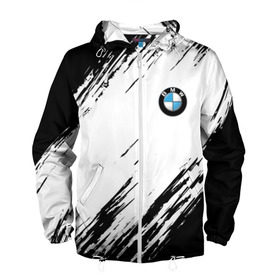 Мужская ветровка 3D с принтом BMW SPORT в городе Новоалтайск, 100% полиэстер | подол и капюшон оформлены резинкой с фиксаторами, два кармана без застежек по бокам, один потайной карман на груди | bmw | bmw motorsport | bmw performance | carbon | m | motorsport | performance | sport | бмв | карбон | моторспорт | спорт