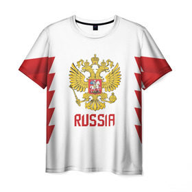 Мужская футболка 3D с принтом Kovalchuk Olympic 2018 #2 в городе Новоалтайск, 100% полиэфир | прямой крой, круглый вырез горловины, длина до линии бедер | ilya | kovalchuk | olympic | russia | игры | илья | ковальчук | олимпиада | олимпийские | пхёнчхан | россия | хоккей