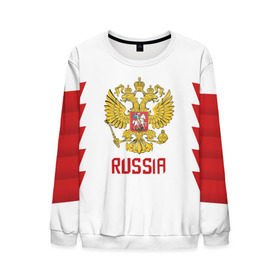 Мужской свитшот 3D с принтом Kovalchuk Olympic 2018 #2 в городе Новоалтайск, 100% полиэстер с мягким внутренним слоем | круглый вырез горловины, мягкая резинка на манжетах и поясе, свободная посадка по фигуре | ilya | kovalchuk | olympic | russia | игры | илья | ковальчук | олимпиада | олимпийские | пхёнчхан | россия | хоккей