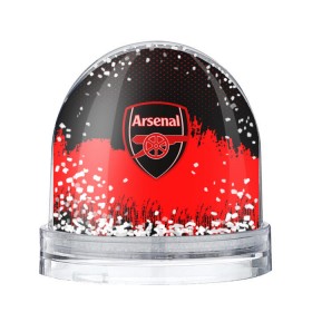 Водяной шар с принтом FC Arsenal Original uniform в городе Новоалтайск, Пластик | Изображение внутри шара печатается на глянцевой фотобумаге с двух сторон | football | soccer | арсенал