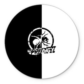 Коврик круглый с принтом The Prodigy в городе Новоалтайск, резина и полиэстер | круглая форма, изображение наносится на всю лицевую часть | prodigy | the prodigy | альтернативный | бигбит | брейкбит | группа | дарование | дэнс | кит флинт | лиам хоулетт | продеджи | продиджи | рок | техно | хип хоп | чудо | электроник | электропанк