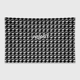Флаг-баннер с принтом The Prodigy в городе Новоалтайск, 100% полиэстер | размер 67 х 109 см, плотность ткани — 95 г/м2; по краям флага есть четыре люверса для крепления | prodigy | the prodigy | альтернативный | бигбит | брейкбит | группа | дарование | дэнс | кит флинт | лиам хоулетт | продеджи | продиджи | рок | техно | хип хоп | чудо | электроник | электропанк