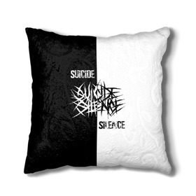Подушка 3D с принтом Suicide Silence в городе Новоалтайск, наволочка – 100% полиэстер, наполнитель – холлофайбер (легкий наполнитель, не вызывает аллергию). | состоит из подушки и наволочки. Наволочка на молнии, легко снимается для стирки | all shall perish | animosity | blackheart eulogy | light this city | obl | silence | suicide | suicide silence | the funeral pyre | алекс лопес | грув | группа | дэн кенни | дэткор | крис гарса | марк хейлмун | метал | ню | сайленс | слай | слайд | слайнц
