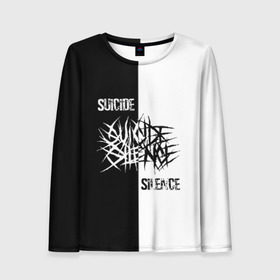 Женский лонгслив 3D с принтом Suicide Silence в городе Новоалтайск, 100% полиэстер | длинные рукава, круглый вырез горловины, полуприлегающий силуэт | all shall perish | animosity | blackheart eulogy | light this city | obl | silence | suicide | suicide silence | the funeral pyre | алекс лопес | грув | группа | дэн кенни | дэткор | крис гарса | марк хейлмун | метал | ню | сайленс | слай | слайд | слайнц