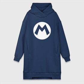 Платье-худи хлопок с принтом Mario в городе Новоалтайск,  |  | nintendo | марио | нинтендо