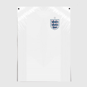 Постер с принтом England home WC 2018 в городе Новоалтайск, 100% бумага
 | бумага, плотность 150 мг. Матовая, но за счет высокого коэффициента гладкости имеет небольшой блеск и дает на свету блики, но в отличии от глянцевой бумаги не покрыта лаком | cup | england | fifa | russia | world | англия | мира | россия | чемпионат