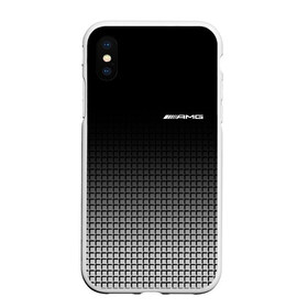 Чехол для iPhone XS Max матовый с принтом AMG SPORT в городе Новоалтайск, Силикон | Область печати: задняя сторона чехла, без боковых панелей | amg | амг | марка | машины