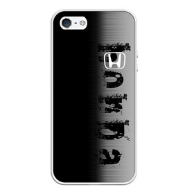 Чехол для iPhone 5/5S матовый с принтом HONDA SPORT в городе Новоалтайск, Силикон | Область печати: задняя сторона чехла, без боковых панелей | honda | марка | машины | хонда