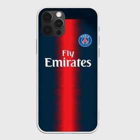 Чехол для iPhone 12 Pro Max с принтом PSG Форма Новая Home 18 19 в городе Новоалтайск, Силикон |  | Тематика изображения на принте: 2019 | brazil | fcb | paris saint germain | psg | бразилия | новая | псж | форма | футбольная