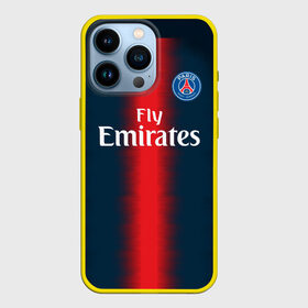 Чехол для iPhone 13 Pro с принтом PSG Форма Новая Home 18 19 в городе Новоалтайск,  |  | Тематика изображения на принте: 2019 | brazil | fcb | paris saint germain | psg | бразилия | новая | псж | форма | футбольная
