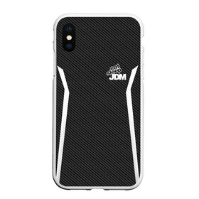 Чехол для iPhone XS Max матовый с принтом JDM SPORT в городе Новоалтайск, Силикон | Область печати: задняя сторона чехла, без боковых панелей | jdm | racing | машины | тюнинг