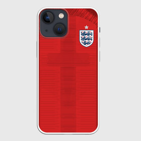 Чехол для iPhone 13 mini с принтом England away WC 2018 в городе Новоалтайск,  |  | cup | england | fifa | russia | world | англия | мира | россия | чемпионат